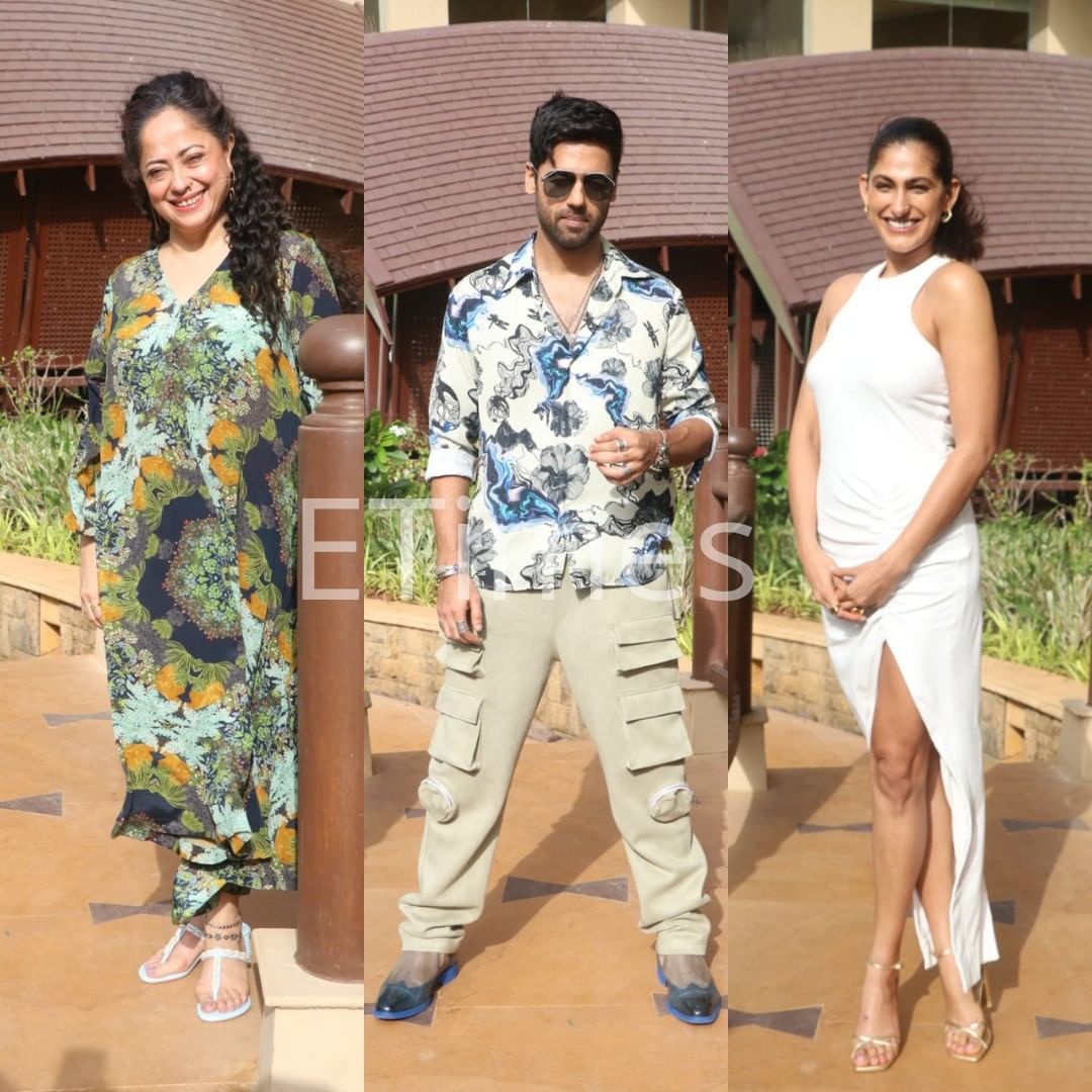 Gaurav Pandey, Kubra Sait, and Sheeba Chadha were spotted at the promotion of 'The Trial - Pyaar, Kanoon , Dhokha'

#GauravPandey #KubraSait #SheebaChadha #TheTrial #Bollywood #ETimes