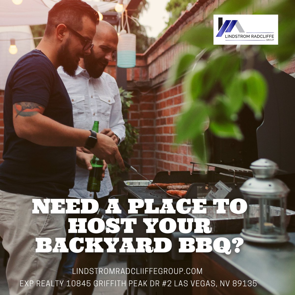 Need that special place to host your backyard BBQ?LindstromRadcliffeGroup.com
Let us be the ones to help make your real estate goals come true! Contact me today!
#LindstromRadcliffeGroup #LasVegasARealtor #HendersonRealtor #ExpRealty #BuyAndSellWithUs #Realtor #RealEstateGoals
