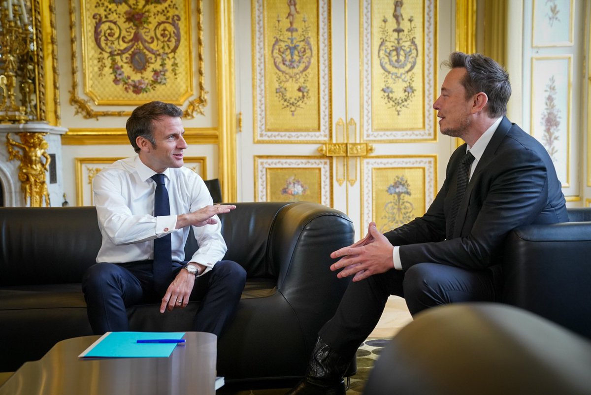 CerfiaFR's tweet photo. 🇫🇷🚗 FLASH | Le gouvernement tente de convaincre Elon #Musk de construire sa prochaine Gigafactory #Tesla en France. https://t.co/scnICgahav