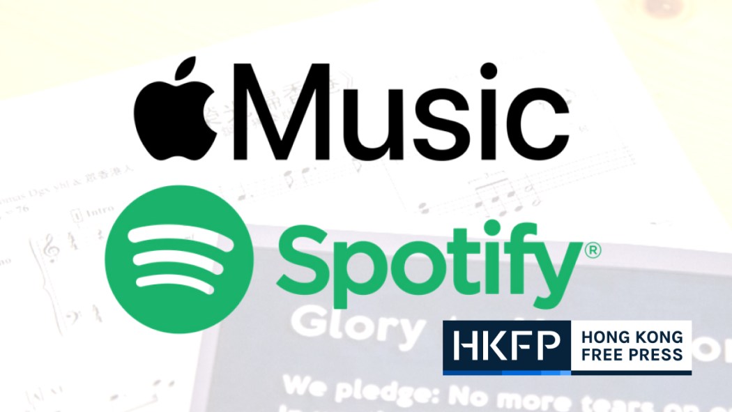 Protest song ‘Glory to Hong Kong’ vanishes from Spotify, Apple streaming sites ahead of gov’t legal bid to ban it 🔗 hongkongfp.com/2023/06/14/pro…