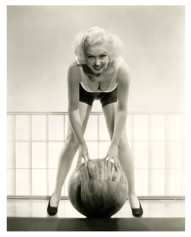 Pre-Code delight Toby Wing looks ready for dodgeball.....