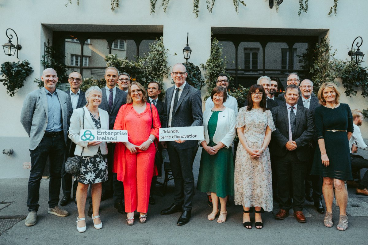 Minister @Simoncoveney visited VivaTech in Paris, where six SportsTech startups are representing Ireland. 

The Minister will also witness new deals and partnership signings between four Enterprise Ireland client companies and their French partners.

rebrand.ly/F-TM
