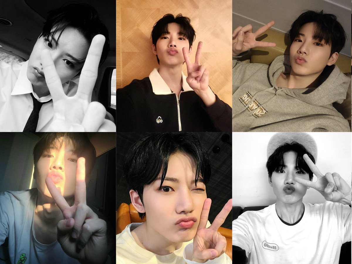 that peace and pout sure hits differently these days, kim junkyu.