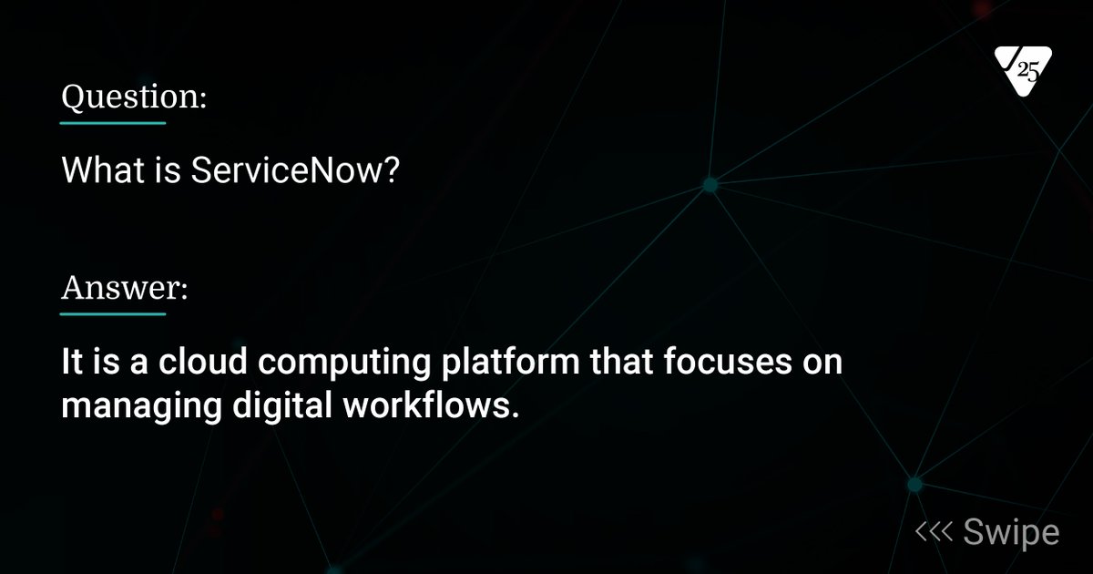 ValueLabs's tweet image. What is ServiceNow?
How do we optimize our ServiceNow?
What value do we add as ValueLabs?
We’re here to answer all your questions!
Want to know more? Visit: hubs.li/Q01Tv4F70
#ServiceNow #DigitalWorkflows #DigitalTransformation #DoingTheRightThing #ValueLabs
