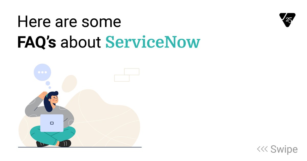ValueLabs's tweet image. What is ServiceNow?
How do we optimize our ServiceNow?
What value do we add as ValueLabs?
We’re here to answer all your questions!
Want to know more? Visit: hubs.li/Q01Tv4F70
#ServiceNow #DigitalWorkflows #DigitalTransformation #DoingTheRightThing #ValueLabs