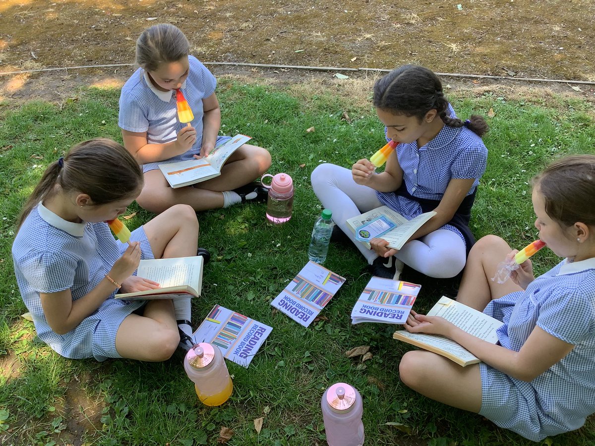 murdishawwest's tweet photo. Is there a better way to cool down after a warm lunch time? Year 5 have been treated to an ice lolly while they read their books. #MWCPRead https://t.co/gzXoHxA3Lq