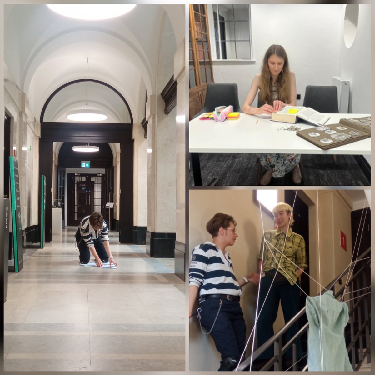 BirminghamDrama's tweet image. Next Tuesday 20 June, 6-9pm, our students will be contributing live art works for a FREE event marking #WorldRefugeeDay at The Exchange on Centenary Square.
Come along for a thought provoking programme, and to discover usually unseen parts of the building.
birmingham.ac.uk/events/the-exc…