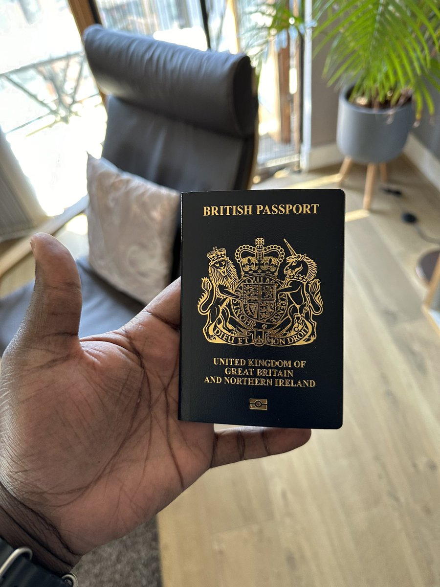 When your new passport arrives on the last day of your leave. 😂