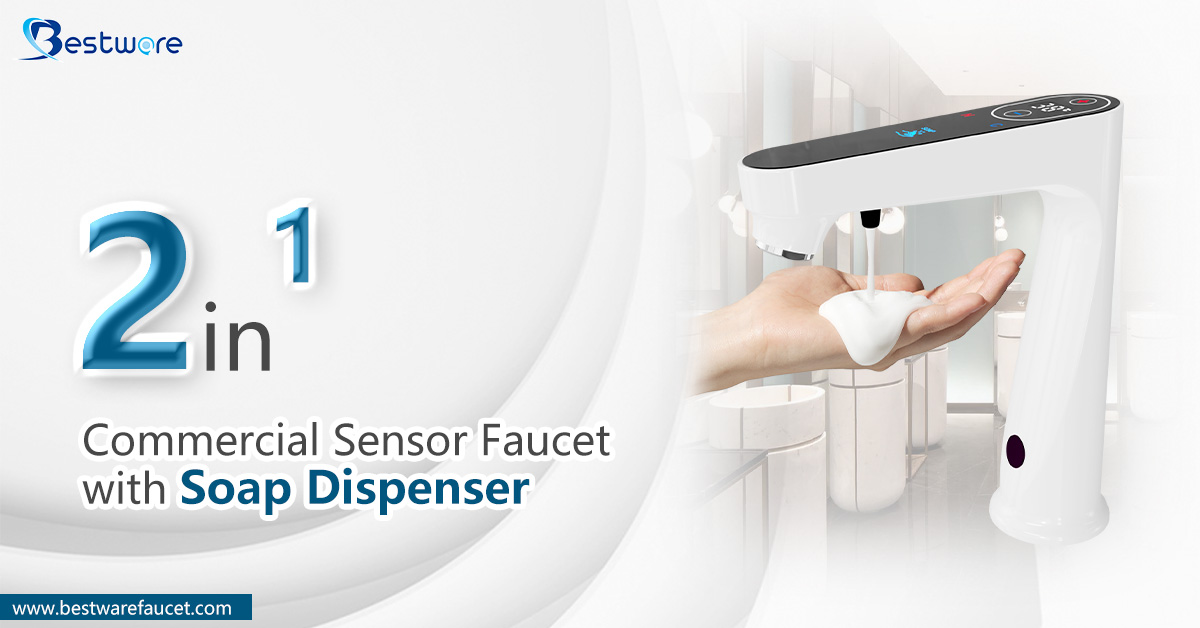 BestwareFaucet's tweet image. Bestware Infrared Sensor Soap Dispenser Faucet! 
Thermostatic at 38°C
Touch control for temp adjustment
Adjustable soap dispensing time
Customizable flow
Contact us for more info. 
#InfraredSensorFaucet #TouchlessTechnology #sensorfaucet