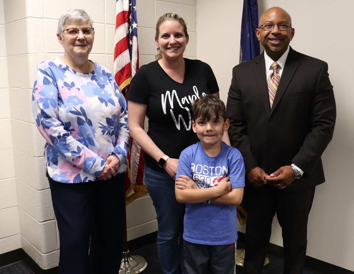 Last night during the Board of Education Meeting, Luca was honored for winning 1st place in the PBS Kids Writing Competition (1st Grade)!

Check out his book Dragon World: youtube.com/watch?v=fZaKHJ…