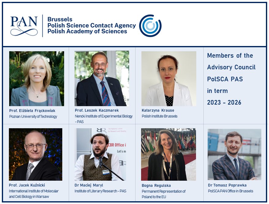 Yesterday #PolSCA @PAN_akademia held the very 1st meeting of its #AdvisoryCouncil for 2023-2026

Glad to inform that Prof. Leszek Kaczmarek of the @BRAINCITYWarsaw @NenckiInstitute has been chosen as its Chairman👏

Meet the Council, that we will have privilege to work with⤵️
