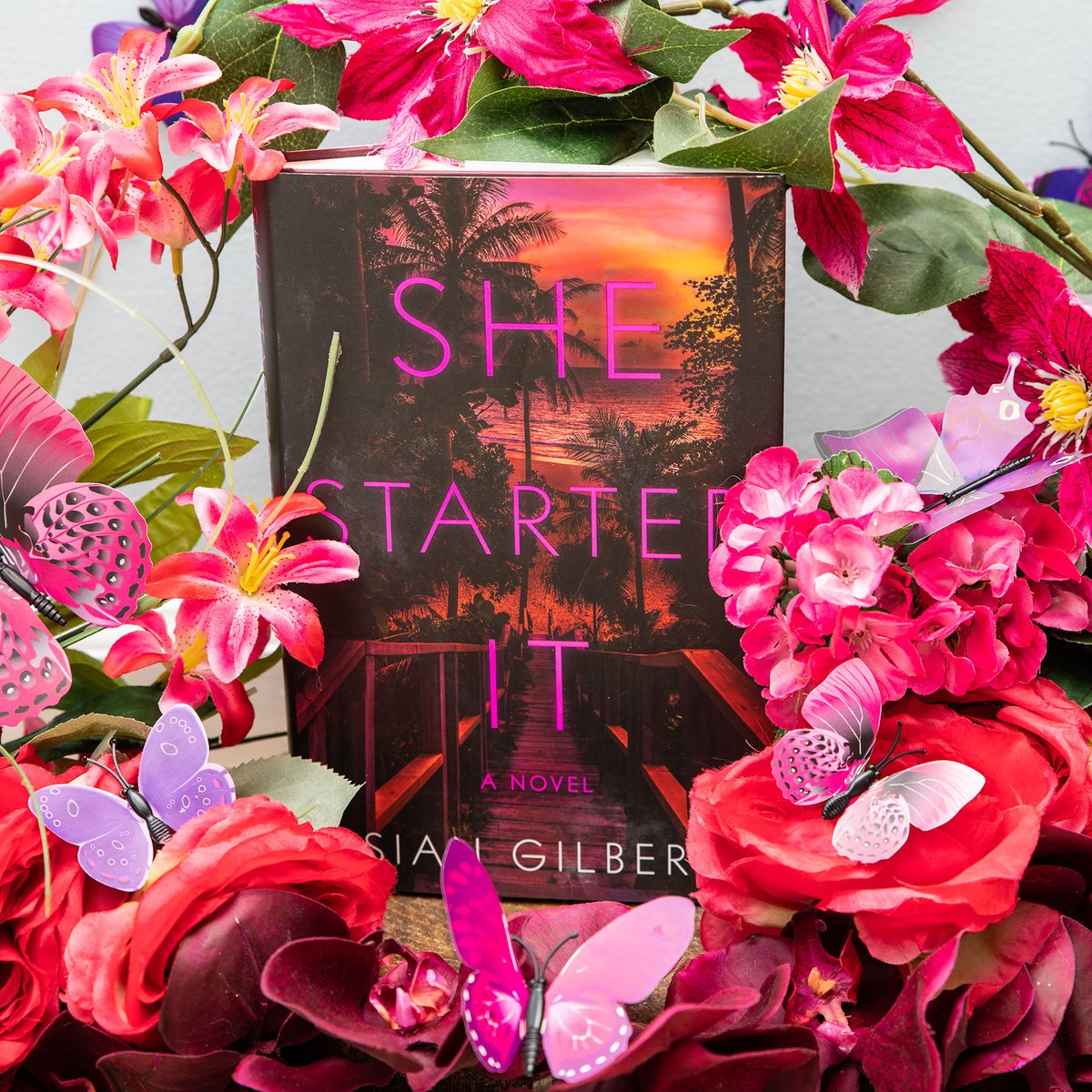 Haven't done a #bookstagram photo in awhile but the best time to break out the skill is to celebrate the release of a #PitchWars pal's book! Congrats @SianMGilbert on this beauty of a book, I cannot wait to dig in!! 

Amazon: a.co/d/5Yt3w6z
B&N: barnesandnoble.com/s/9780063286290