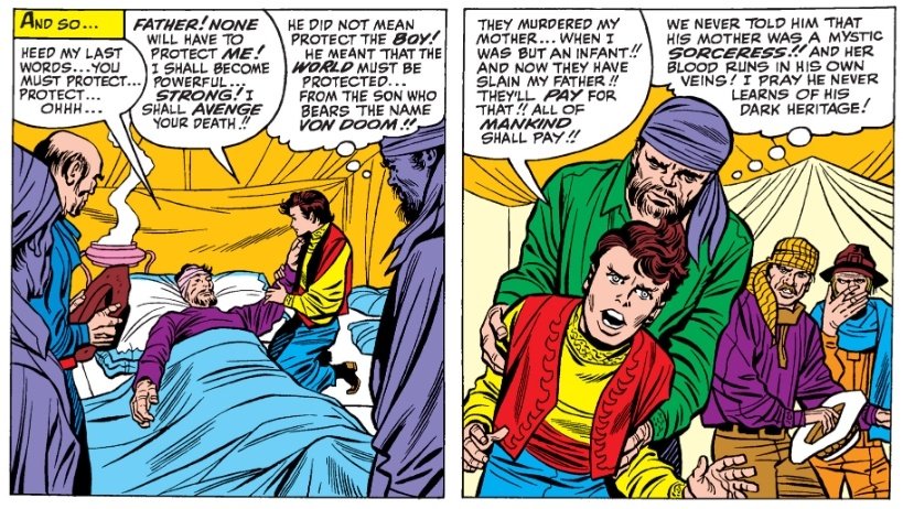 Cronicas_Marvel's tweet photo. Con sus últimos estertores, Werner pidió protección.
Pero no se refería a Victor, sino al mundo. Proteger al planeta de la ira de su propio hijo.
El joven Muerte juró venganza contra la humanidad.
Y del propio Boris aprendemos que su madre fue una poderosa hechicera 😱 #FFA2 https://t.co/V5KOTZHzsW