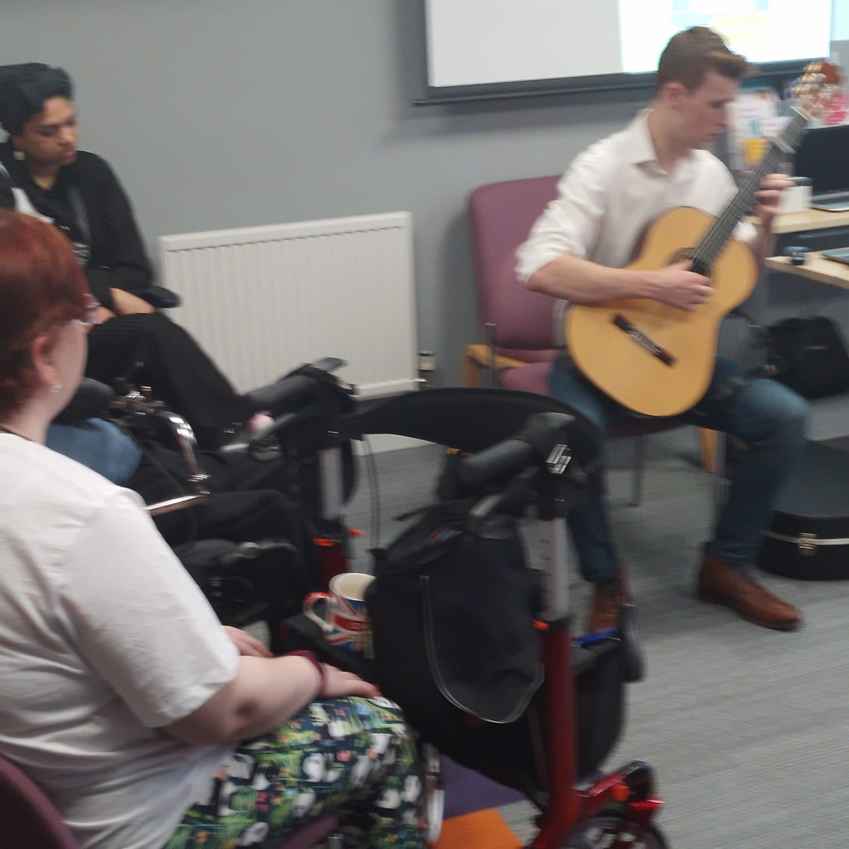 Advocacy Matters Pamper Day-We all had a wonderful time.  Thank you to all our Amazing Volunteers. See our volunteers enjoying Mindfulness from Quietnote. So important for well-being.#welbeing #volunteersweek #WellbeingWednesday #volunteering