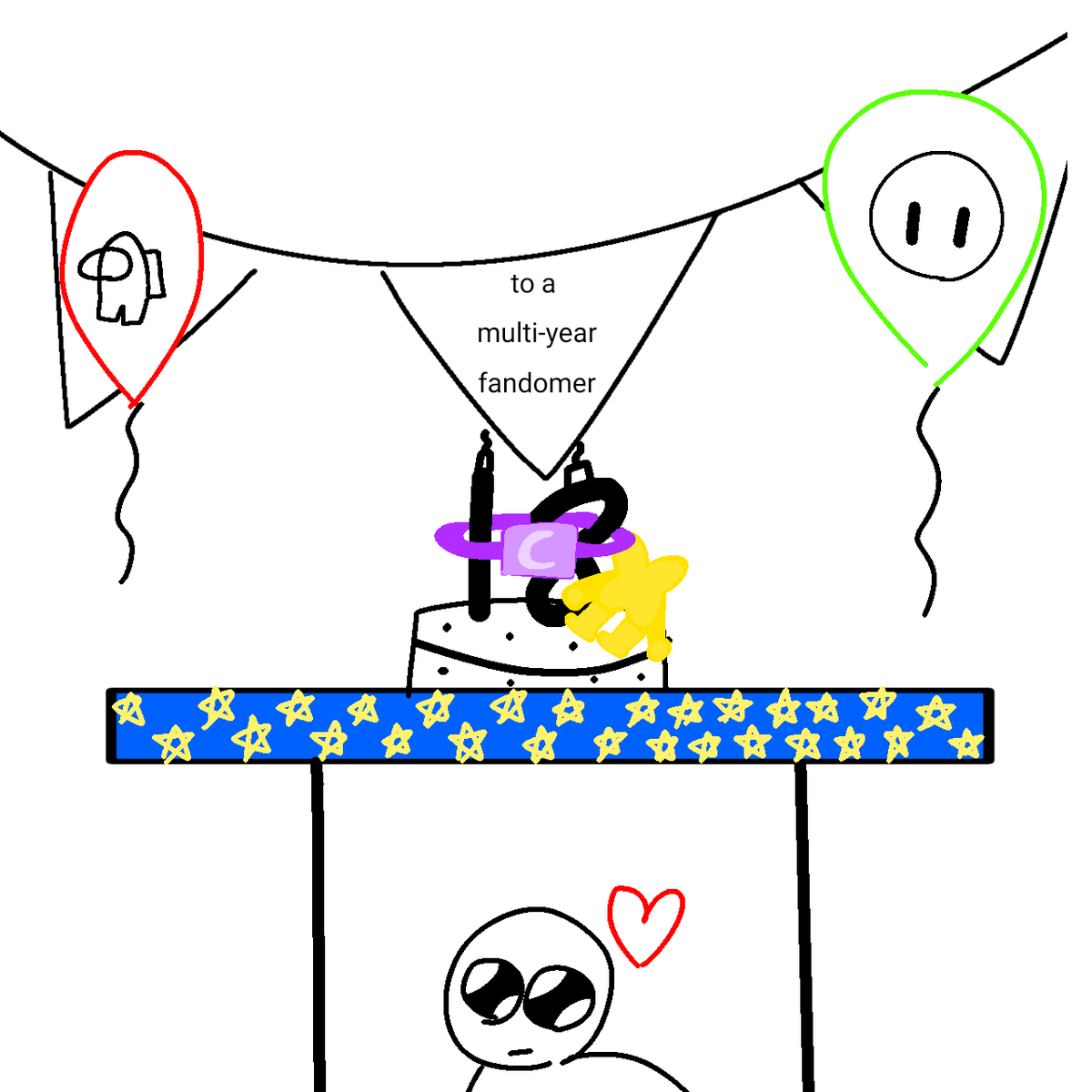 yourlocalglag's tweet photo. [GIFT TABLE TWEET!]

(diamond's tbh creature is almost done setting up a party! now all they need are gifts. letters, art, anything! just keep it non-lewd, PLEASE)

[GIFTS WILL BE OPENED ON JUN 18TH, 12AM EST] https://t.co/hgn9LbwVJm