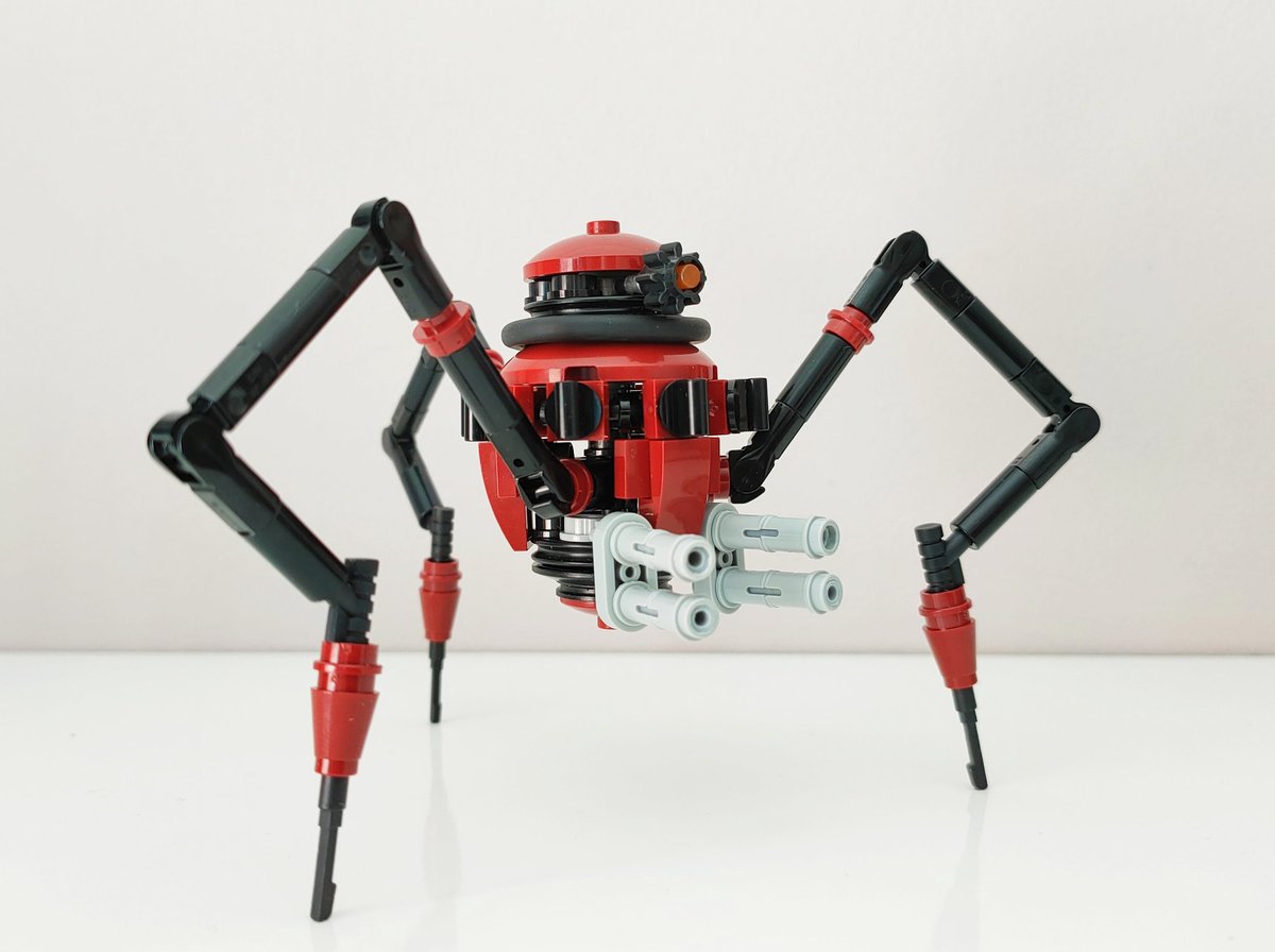 Spider Dalek:

A digital build that I've been meaning to make physically for a while now. I love the concept of the Spider Daleks, it's such a unique variant in comparison to the standard Dalek.