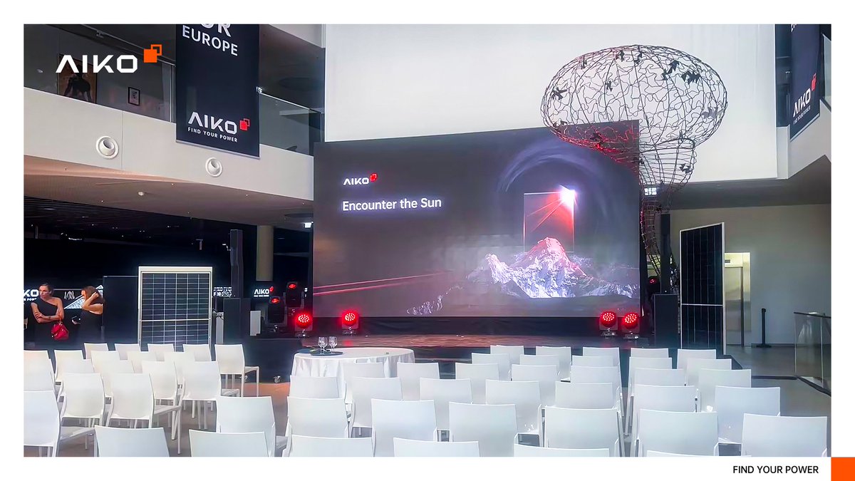 🚨 Final reminder to join us at the #AIKO Gala Dinner, happening TONIGHT from 18:00-22:00!  

Make your way to The Brainlab Tower to be part of this incredible evening, only a short 2-minute walk from #IntersolarEurope2023. 🤩  

Don't miss out on this exciting event! See you