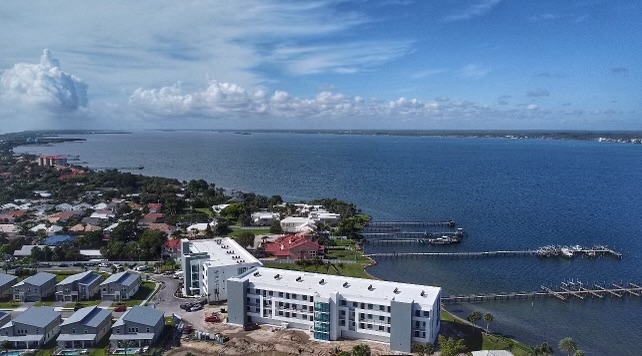 HarborIslandBch's tweet photo. Our Riverfront condos located on the beautiful barrier island in Melbourne Beach, Florida are getting closer to completion!  #beachsideliving #riverside #melbournebeach #melbourne #HarborIslandBeachClub https://t.co/kV8iEoJ1gR