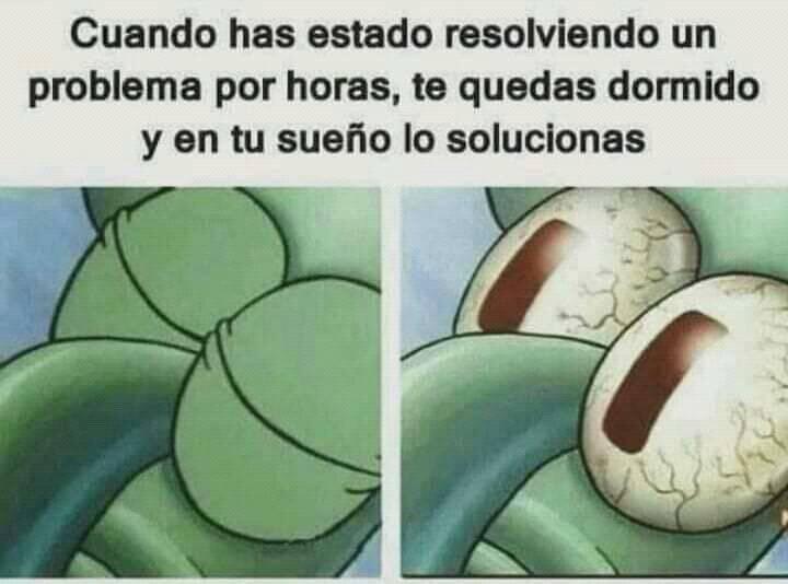 poquitonerd's tweet photo. Creo que nos pasó a todos los que estudiamos, dormir puede hacer que surjan ideas luego de mucha dedicación y trabajo. https://t.co/AuwD7oMNhG