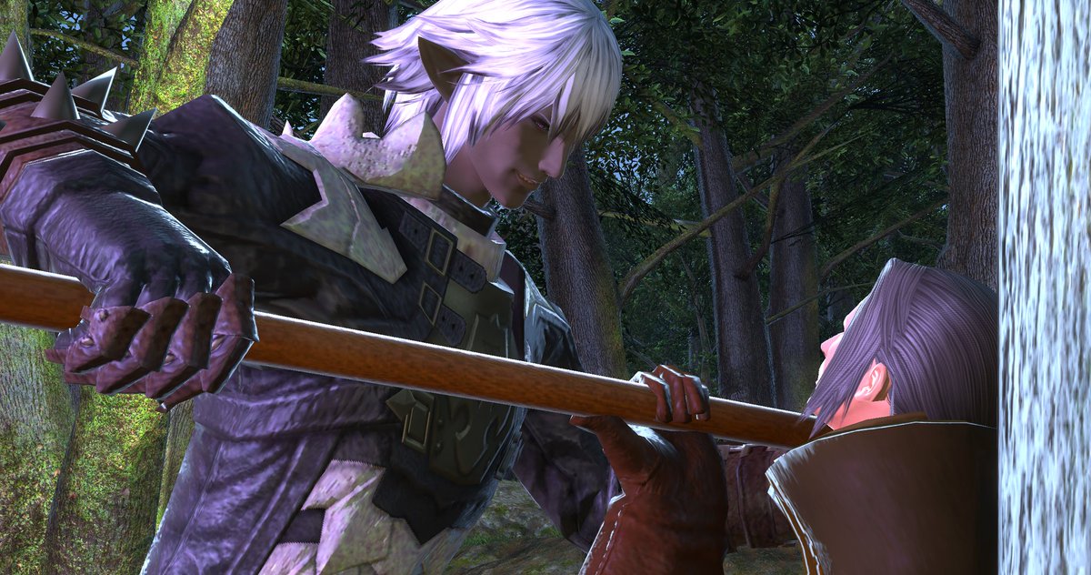 1bananachief's tweet photo. // #rarepairweek I like to imagine how the lancer questline would've gone if it was Sanson dealing with Foulques and generally the outcome is better if more *tense* https://t.co/8zFYB74FRO