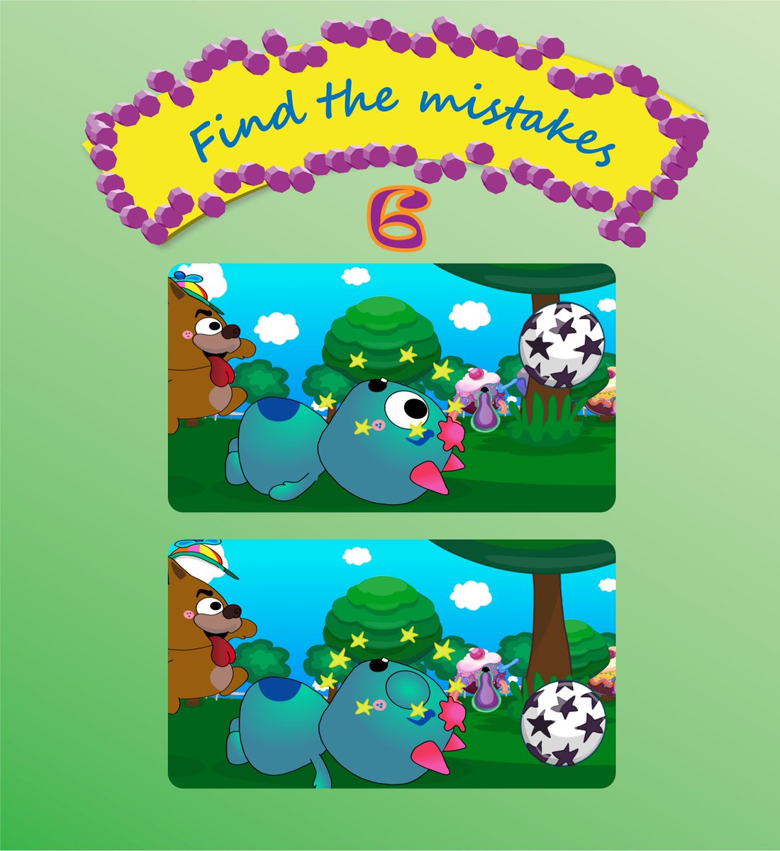 timboandfriends's tweet photo. ❓Riddle Wednesday❓- 🧐Find the mistakes - ❓Rätsel Mittwoch❓- 🧐Finde die Fehler🧐
https://t.co/PJPvT3vh5G
#kids #cartoons #cartoon #kidscommunity #art #events #fun #joy #puzzles #illustrator #illustration #artcommunity #rätsel #fanart #drawing #riddlebook #riddle https://t.co/dkgwPBg51a