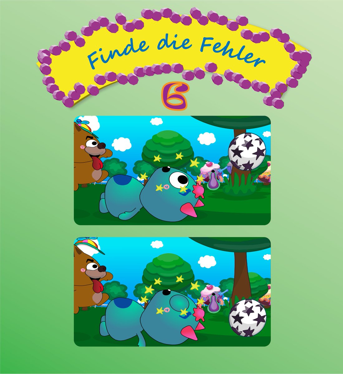 timboandfriends's tweet photo. ❓Riddle Wednesday❓- 🧐Find the mistakes - ❓Rätsel Mittwoch❓- 🧐Finde die Fehler🧐
https://t.co/PJPvT3vh5G
#kids #cartoons #cartoon #kidscommunity #art #events #fun #joy #puzzles #illustrator #illustration #artcommunity #rätsel #fanart #drawing #riddlebook #riddle https://t.co/dkgwPBg51a