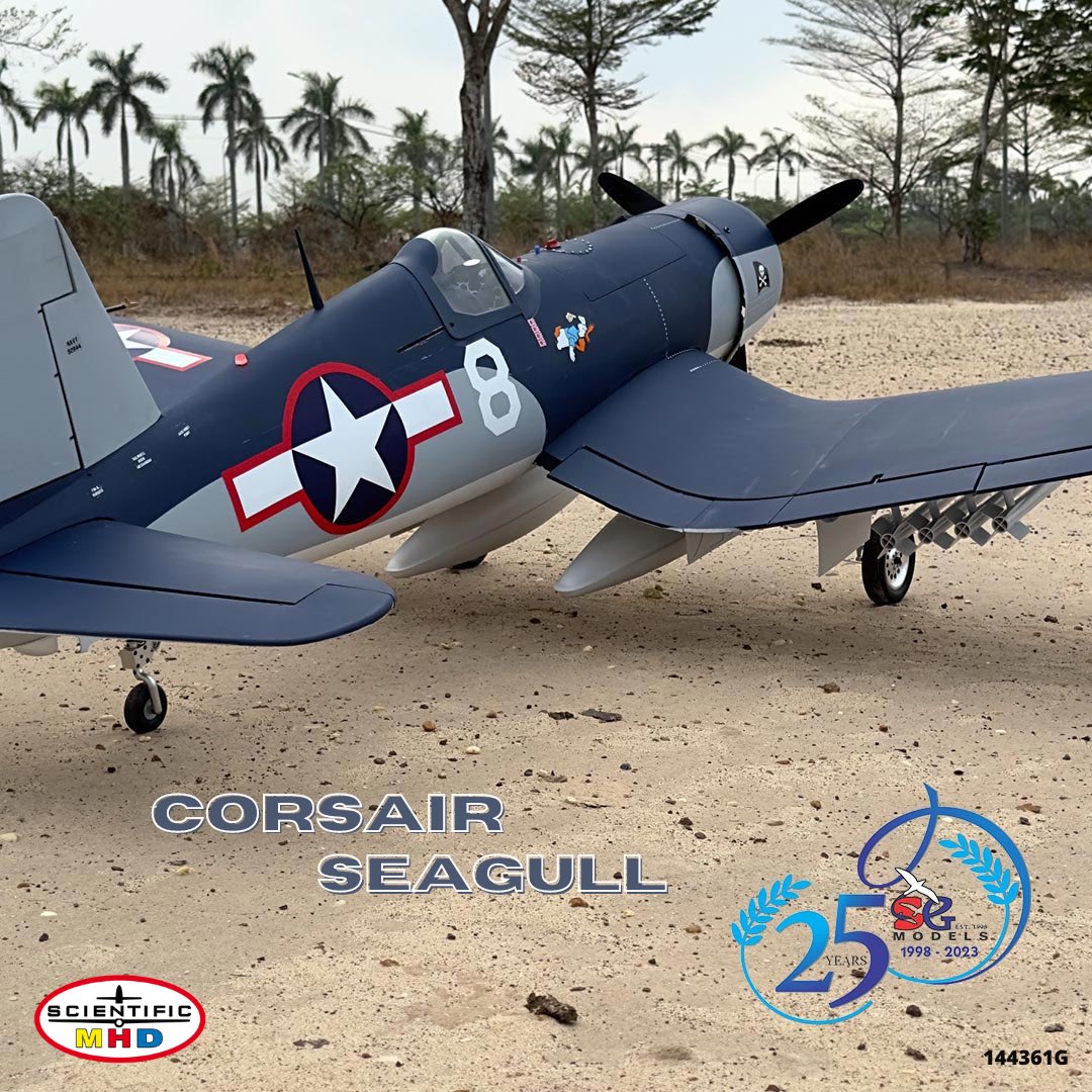 MhdScientific's tweet photo. Le CORSAIR R/C parfait ?✨
Pour fêter son 25ème anniversaire la firme SEAGULL MODELS va produire en quantités ultra limitées un magnifique Corsair de 2,30 mètres d'envergure.✈️
Non disponible dans les magasins de modélisme mais disponible sur notre site. 
#scientificmhd#corsair https://t.co/xLaaVCjakR