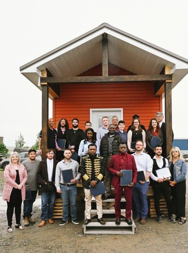 nbstep's tweet photo. Congratulations to our STEP Carpentry Fredericton class on completing their 16-weeks last week!

We wish all of the 16 participants all the best as they begin their apprenticeship 👏👏 https://t.co/px2rHyD8hC