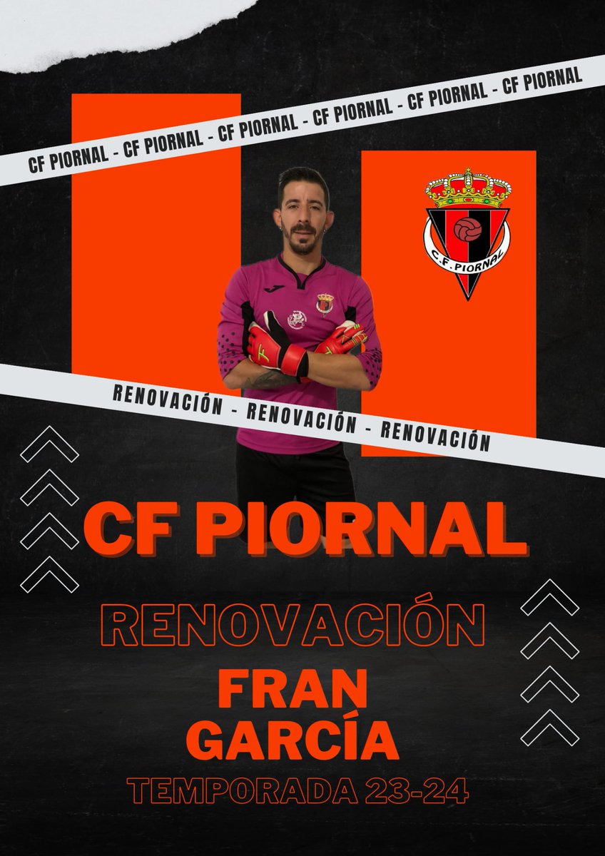 💥Renovación temporada 23/24

FRAN GARCIA, el experimentado portero pondrá el candado y echara el cerrojo bajo los tres palos un año más, siempre disfrutando de sus espectaculares intervenciones.

Encantados de que sigas formando parte de esta familia ❤️🖤
<a href="/fran67110444/">fran</a>