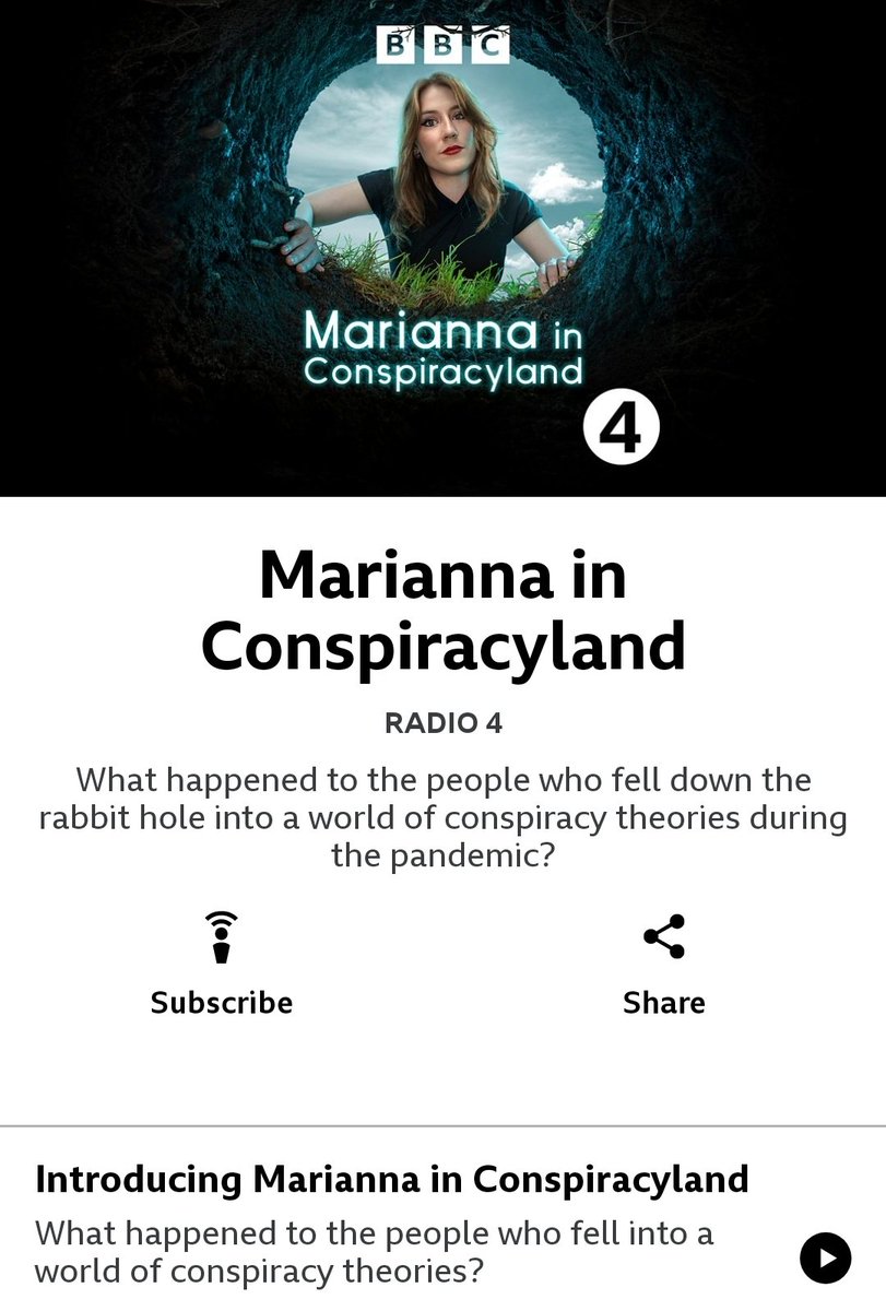 This is next-level. Essential listening. Well-researched, balanced. Narratively very clear, richly produced, excellent music and sound.

Thanks, <a href="/BBCSounds/">BBC Sounds</a> and <a href="/mariannaspring/">Marianna Spring</a> and all involved. It must be an absolute swamp to have to make things like this nowadays. But please do.