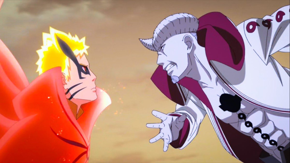 BoruParker's tweet photo. Baryon Mode Naruto was HIM!! https://t.co/KaC1QvAWM0