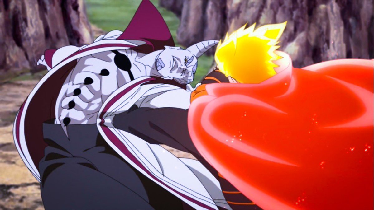 BoruParker's tweet photo. Baryon Mode Naruto was HIM!! https://t.co/KaC1QvAWM0