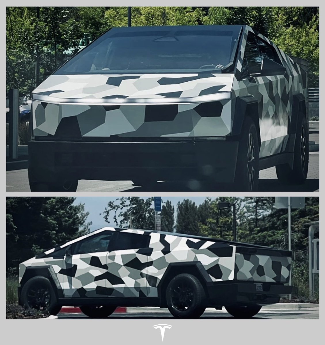 JUST IN: <a href="/elonmusk/">Elon Musk</a> reveals that $DOGE and $BEE holders will receive priority-whitelist for the new camouflaged <a href="/Tesla/">Tesla</a> Cybertruck.