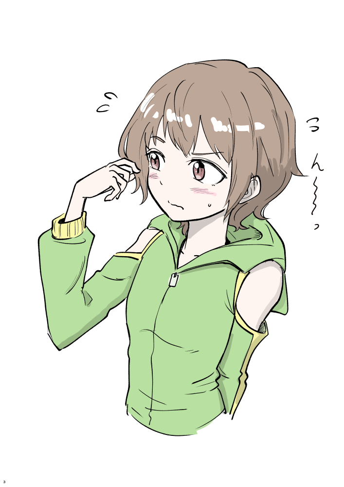 準備中のコミカライズ作品キャラクター
現在名前は出せませんので、
照れる少女Aとさせていただきます。 https://t.co/PX1hRXwL0b