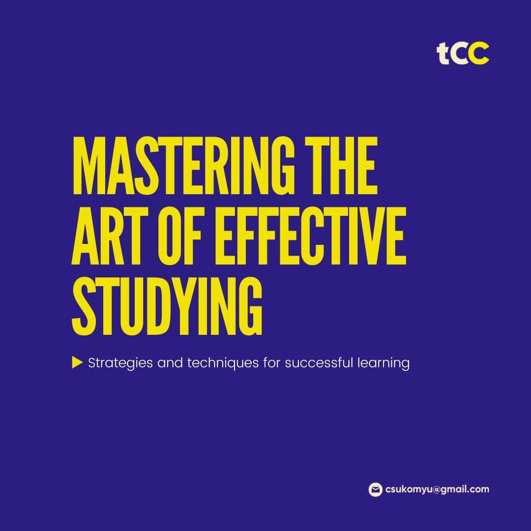 csukomyu's tweet photo. FEATURE | MASTERING THE ART OF EFFECTIVE STUDYING: Strategies and techniques for successful learning

[A THREAD]

Read more: https://t.co/0eEtmeOYu2

-
Be part of the KOMYUnity.
#YourReliableSource https://t.co/LhbvIQ1eLZ