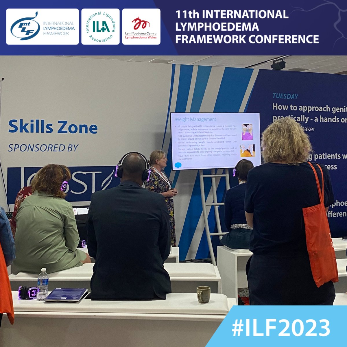 Fantastic to see you enjoying our @JOBSTUK skill zone sessions over the lunch break. Don't worry if you missed it, you can catch it again in the next coffee break #ILF2023