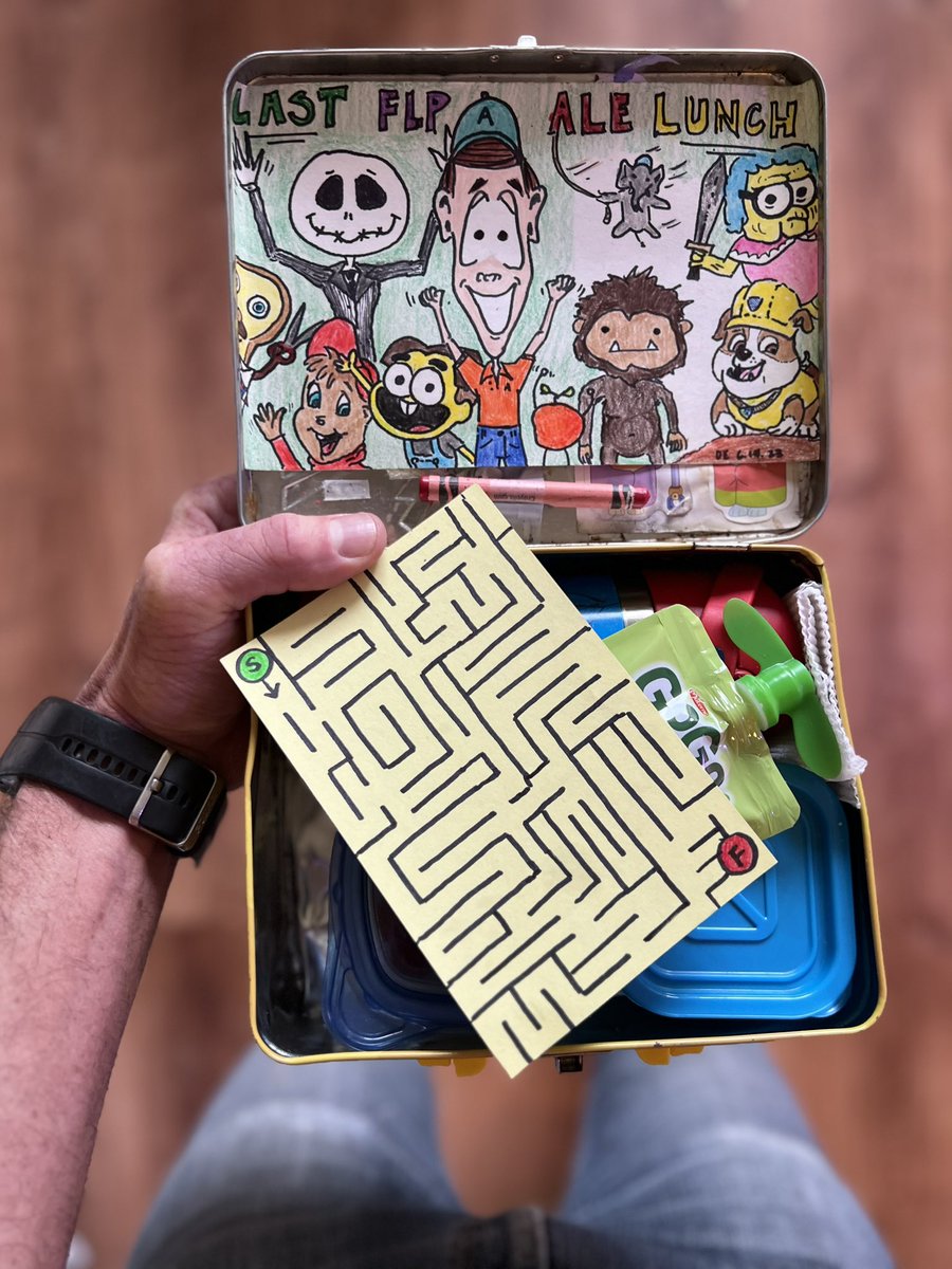 Packed my son’s final preschool lunch and taped the last Dadda Doodle inside his lunchbox this morning. 

At 45, I now fully understand the meaning of bittersweet, though it feels far more bitter, than sweet.

These* are the good old days…

#Building | #wednesdaythought