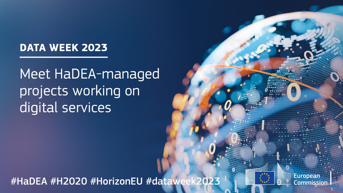 HaDEA (@eu_hadea) on Twitter photo Join #HaDEA-managed projects at #DataWeek2023 happening now in Luleå, Sweden 👩💻
@CODECOProject & <a href="/DataCloud2020/">Data Cloud</a> are participating in the event. Learn more 🔗👉 hadea.ec.europa.eu/news/dataweek-…
#DataProcessing #Cloud #AI Join #HaDEA-managed projects at #DataWeek2023 happening now in Luleå, Sweden 👩💻
@CODECOProject & <a href="/DataCloud2020/">Data Cloud</a> are participating in the event. Learn more 🔗👉 hadea.ec.europa.eu/news/dataweek-…
#DataProcessing #Cloud #AI