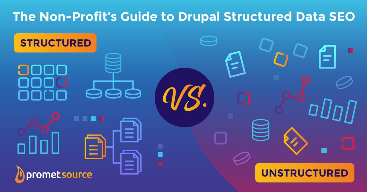 prometsource's tweet image. Ranking high on SERPs isn&apos;t enough these days. Structured data is key to maximizing your position and visibility. Our Drupal structured data SEO guide will show you how. #StructuredData #SEO #Drupal