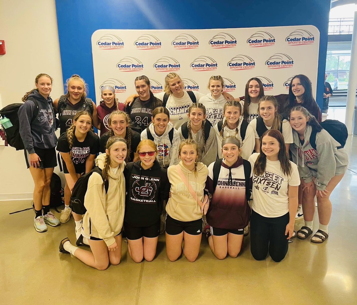Team bonding adventure did not disappoint! The Lady Muskies got to spend a day playing 🏀🏀🏀 at the Cedar Point Sports Center, then headed to Cedar Point for a full day of laughs &amp; fun! What a GREAT trip!!!