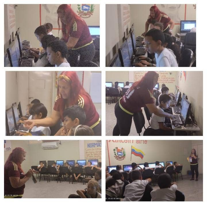 FundabitTrujil1's tweet photo. Tutora Cbit: Zulay Villegas, realizó explicación a estudiantes de 5to Grado, sobre los pasos a seguir para la realización de Tríptico sobre el Cuerpo Humano.
#NoMasInjerenciaYankee 
@NicolasMaduro
@_LaAvanzadora
@Gerardo4fPsuv
@cdcetrujillo
@Fundabit_ https://t.co/bDBtZEx9xG
