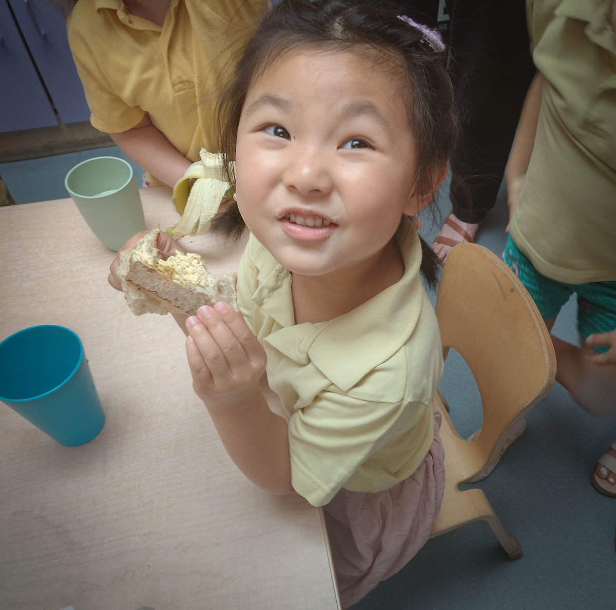 PGS1732's tweet photo. Thank you @BreadAddiction for hosting our Pre-School Big Cubs, teaching them about making sourdough &amp; showing them how pain chocolat are made. They had a fantastic time  and enjoyed the sourdough they took back for snacktime!
#PGSPreSchool https://t.co/7v63n5fvHG