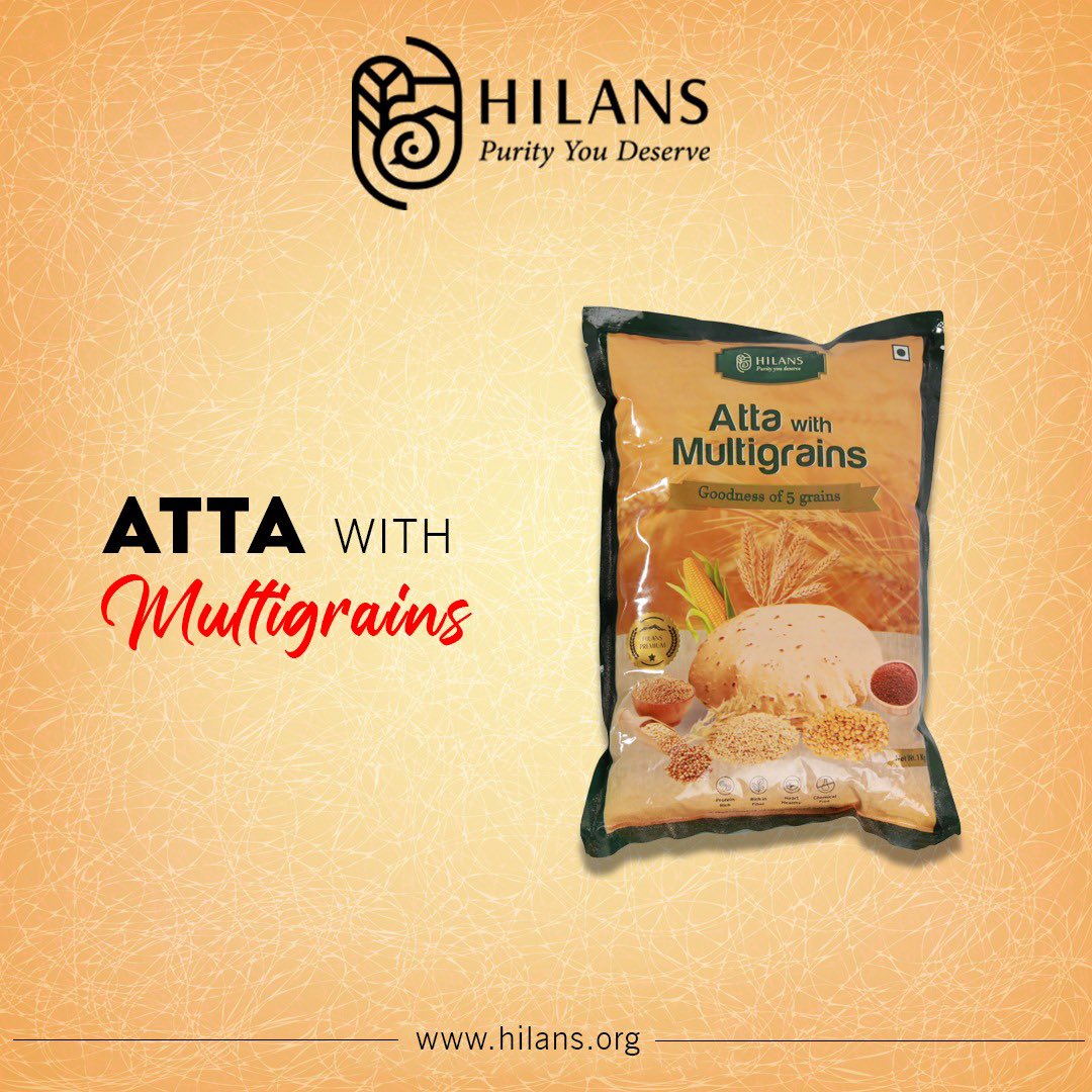 hilansofficial's tweet photo. Wholesome Goodness in Every Bite: Hilans Organic Multigrain Aata - A Nutrient-Packed Blend for Healthier Living
.
.
#hilans #multigrainaata #organicproducts #uttarakhand https://t.co/Tu2fgrvbnk