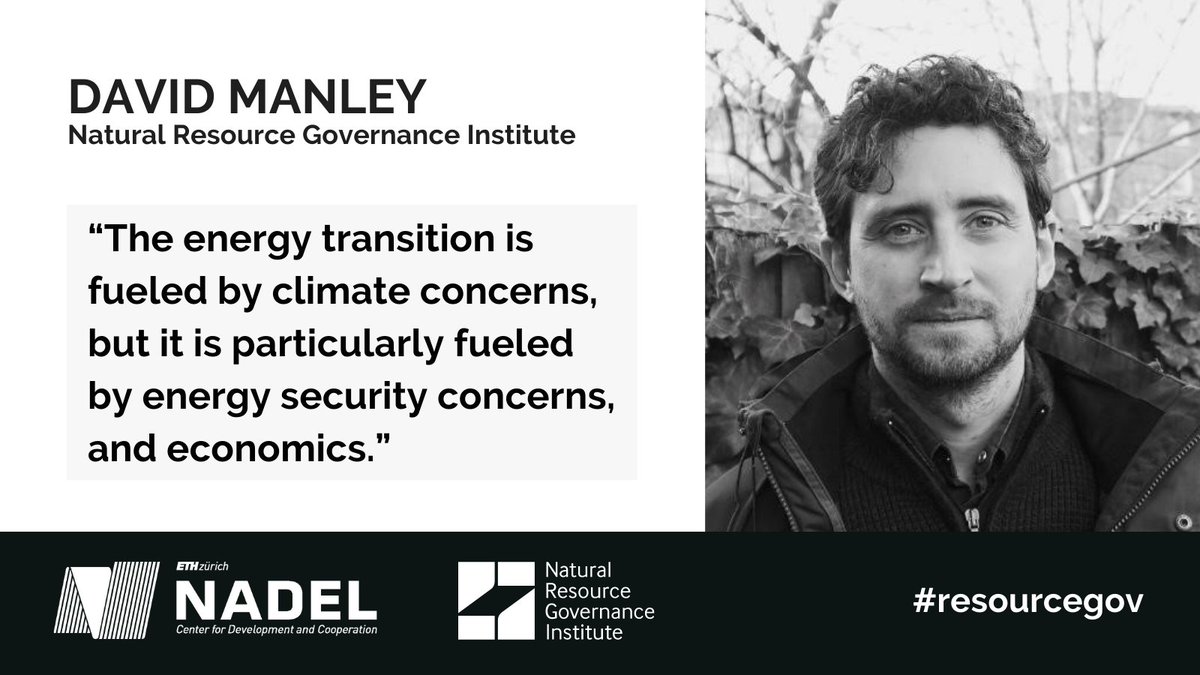 NRGInstitute's tweet photo. On Monday, participants of the advanced course attended a session on natural #resourcegov.ernance & the #EnergyTransition. NRGI's @DaveManleyRocks discussed managing uncertainty & promoting justice.
Learn more about just transition in this post ➡️ https://t.co/JFJXNdf9Xi 2/ https://t.co/AWuShHtUbJ