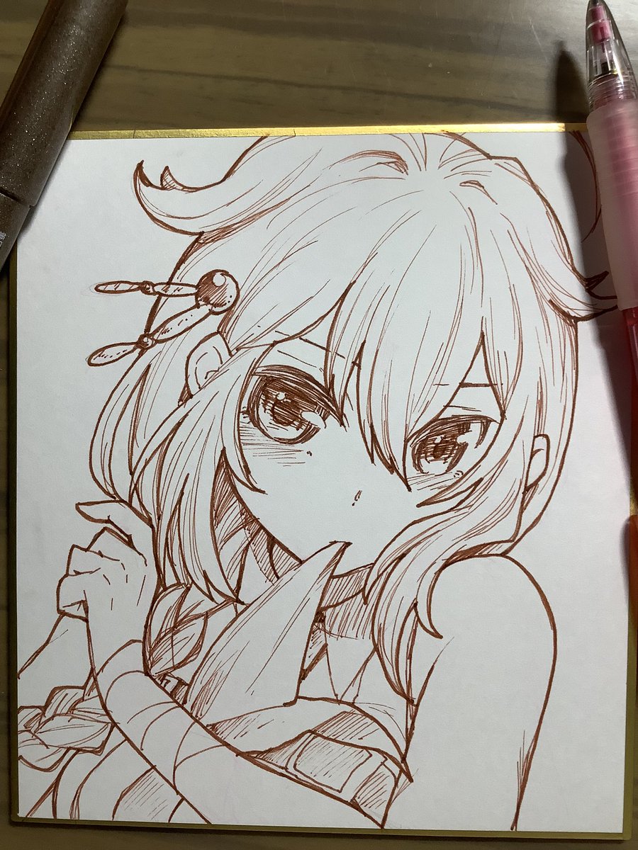 時雨(艦これ) 「自分は自分の鎮守府にいない艦娘は描かない(描けない)縛りしてるので時雨改三まだア」|藍川琉々📚次は5月横須賀時雨オンリーのイラスト