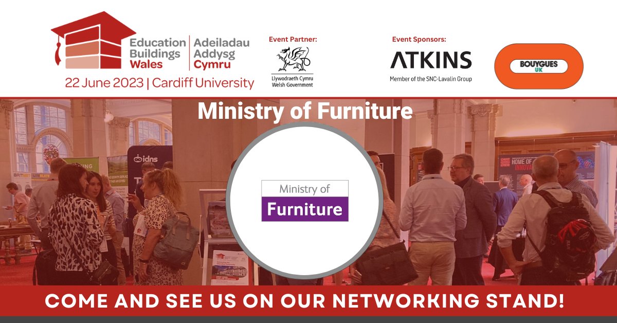 Join us on Thursday 22nd June at @eduestwales on networking stand 2

Register: educationbuildings.wales

#madeinwales #education #education #schools #classroomdesign #schooldesign #teachingspaces #schools #architecture #design #classroom #ffe #college #university #BIM #interiors