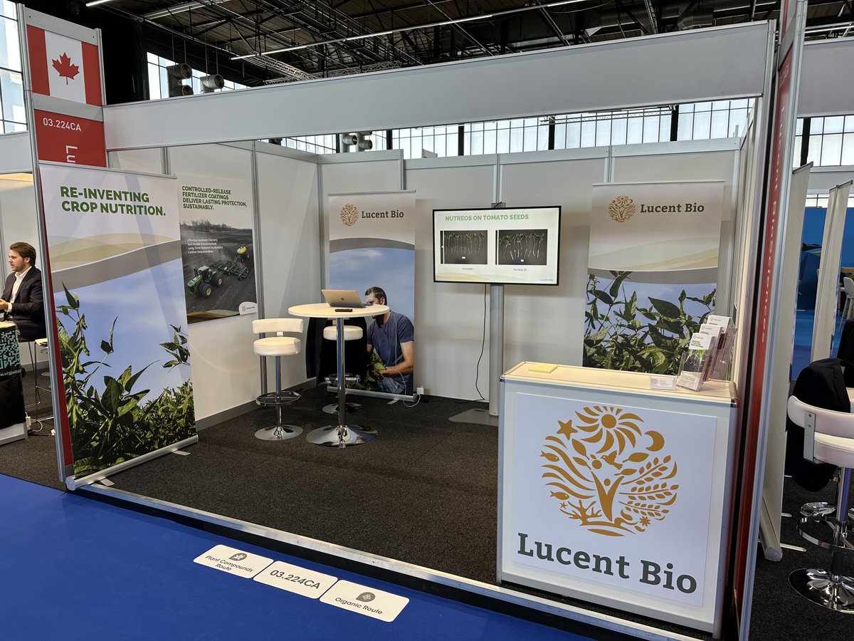 Having a great time at Green Tech Amsterdam! We're meeting amazing people and sharing our passion for sustainable solutions. Join us in the Canadian Pavilion for fascinating discussions! <a href="/GreenTechRAI/">GreenTech</a> #GreenTech2023 #GreenTechAmsterdam #innovation #Sustainability #Foodsecurity