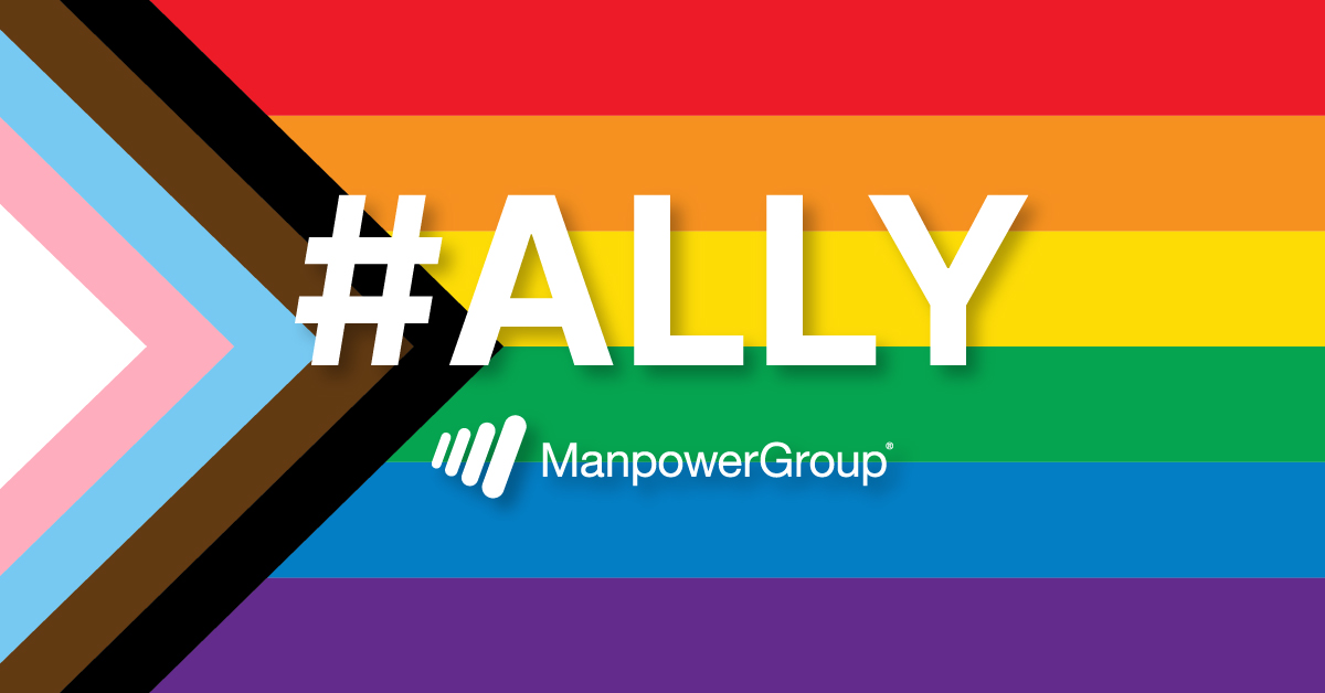 MPG_TSolutions's tweet photo. The words you choose to use and the actions you take at work matter.
For more information on the importance of inclusive language in the workplace, download our #WordsAtWork guide: https://t.co/MpDfFkewCM
#Pride2023 #ManpowerGroupPride https://t.co/bwTMCt4eYp