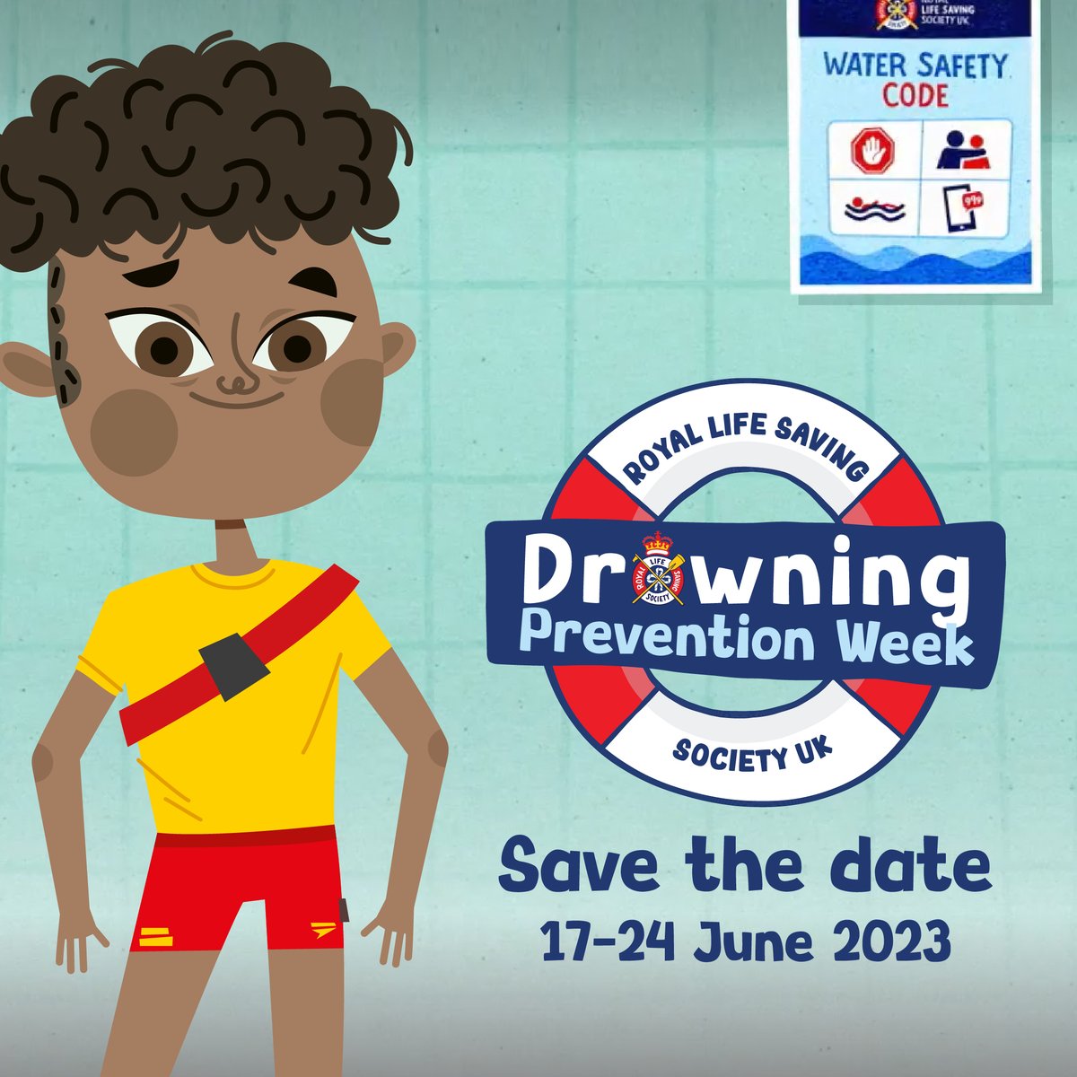 We are proud to be supporting the Royal Life Saving Society UK’s Drowning Prevention Week! 🏊

📅 When: 17-24 June 2023

To find out more, visit 👉 rlss.org.uk/DPW

#EnjoyWaterSafely #DrowningPreventionWeek