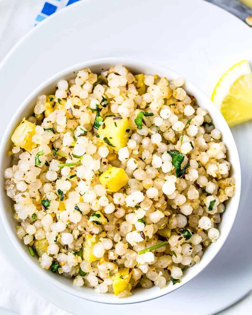It is said that you can never have enough of Sabudana Khichdi. So here we are again back with it for #veganwed.

📲 qrstud.io/49h3xrf